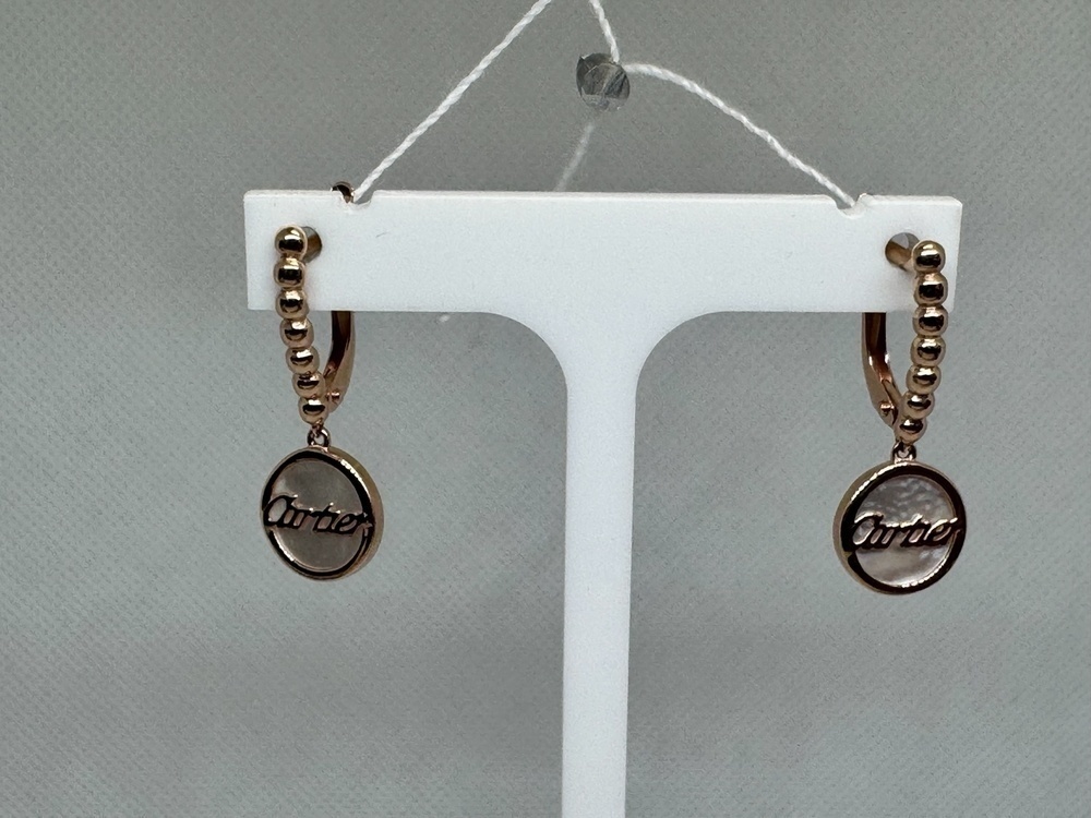 СЕРЬГИ ПЕРЛАМУТР (Au 585)