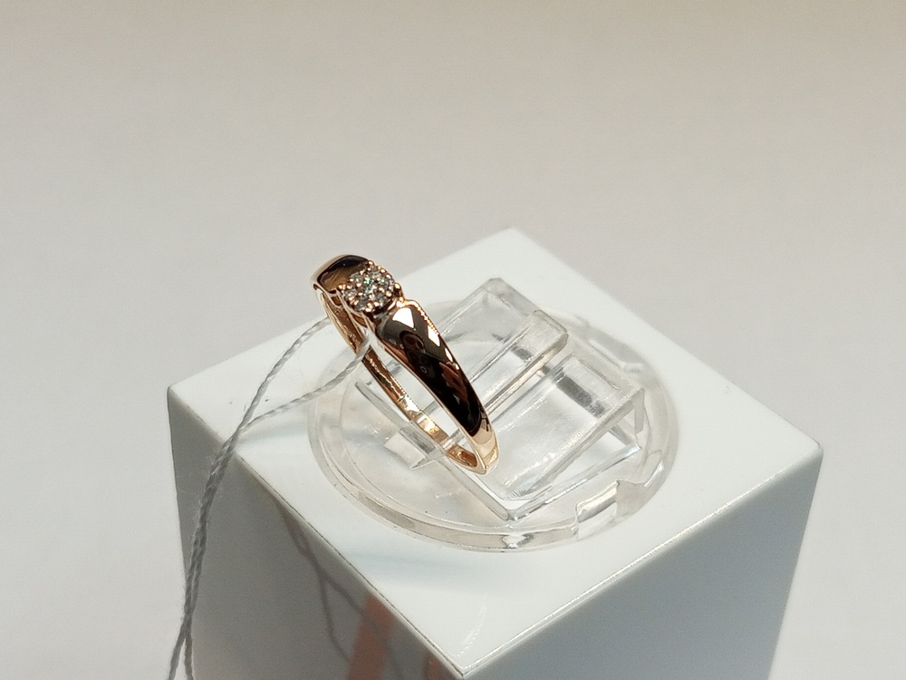 КОЛКМИ585 КОЛЬЦО С КАМНЯМИ (Au 585)
