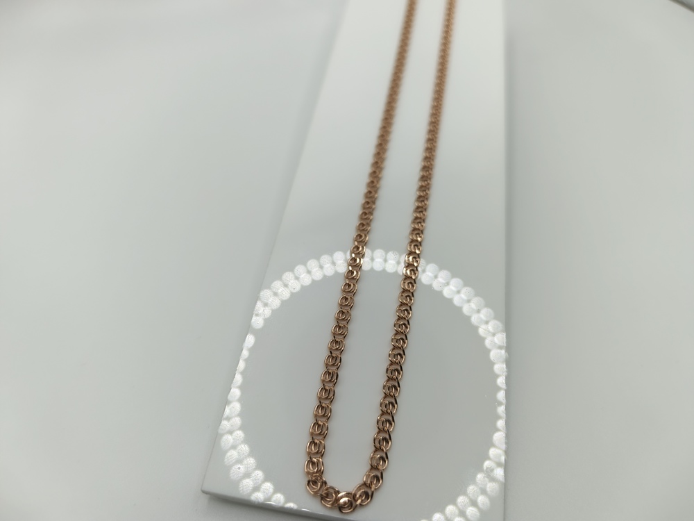 ЦЕПЬ ПУСТОТЕЛАЯ Лав (Au 585)