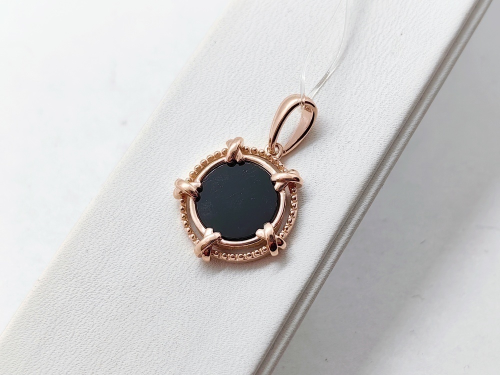 ПОДВЕСКА ОНИКС (Au 585)