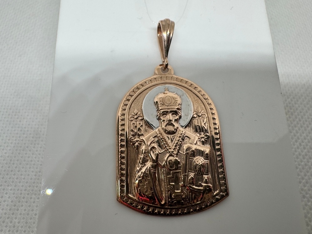 ПОДВЕСКА ИКОНА без камня (Au 585)