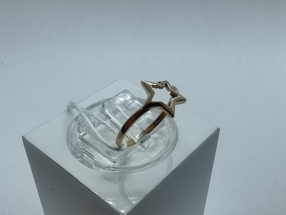 КОЛКМ585 КОЛЬЦО С КАМНЕМ (Au 585)