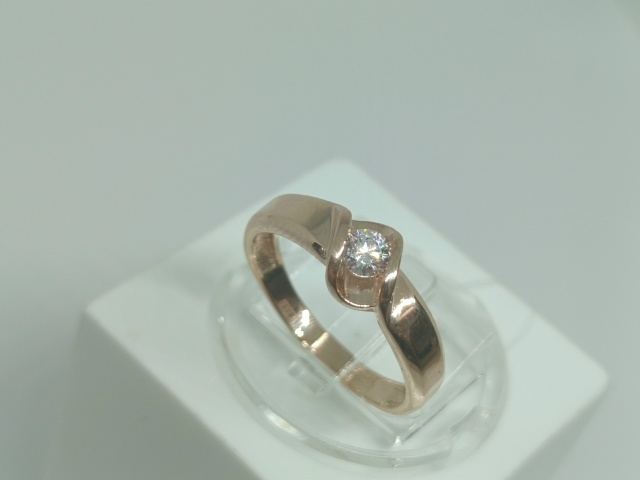 КОЛЬЦО С КАМНЕМ (Au 585)