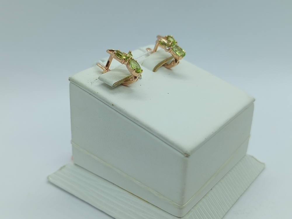 СЕРЬГИ С КАМНЯМИ (Au 585)