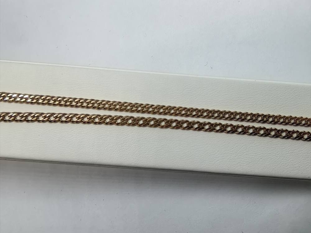 ЦЛР2585 ЦЕПЬ ПОЛНОВЕСНАЯ Ромб двойной (Au 585)