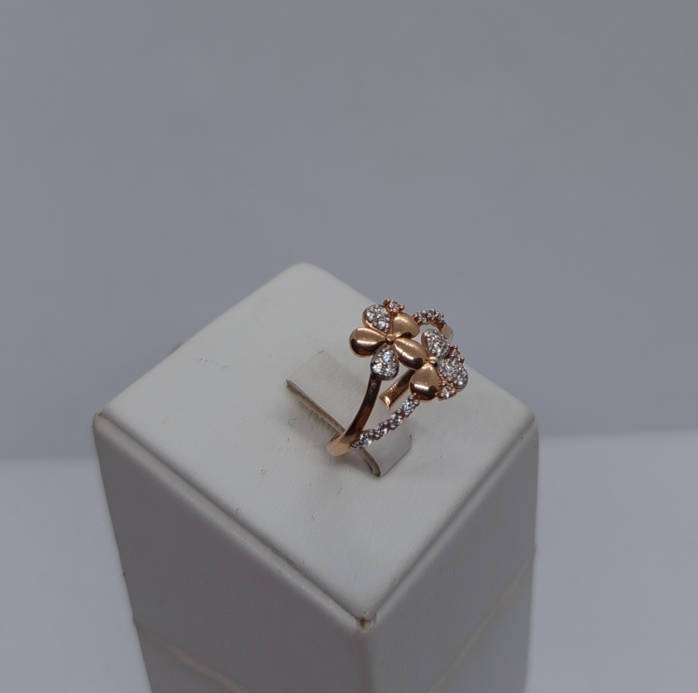 КОЛКМИ585 КОЛЬЦО С КАМНЯМИ (Au 585)