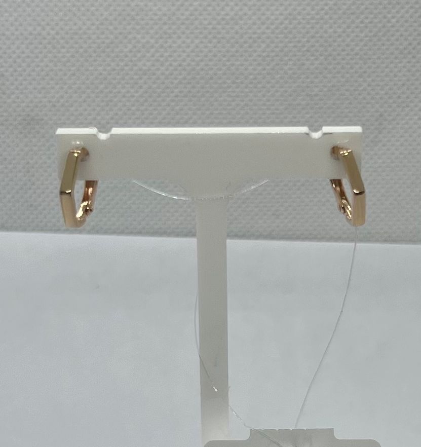 СЕРЬГИ БЕЗ КАМНЯ (Au 585)