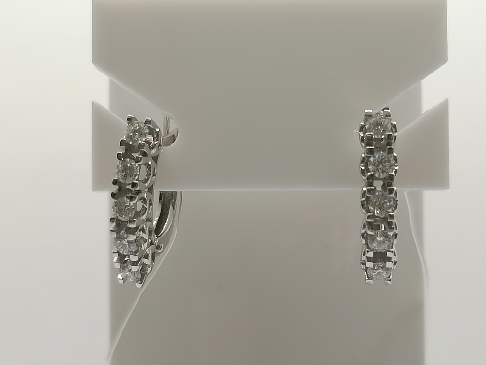 СЕРЬГИ БРИЛЛИАНТ (Au 585)