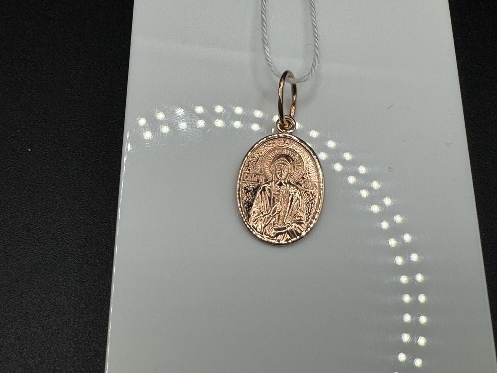 ПОДИБК585 ПОДВЕСКА ИКОНА БЕЗ КАМНЯ (Au 585)