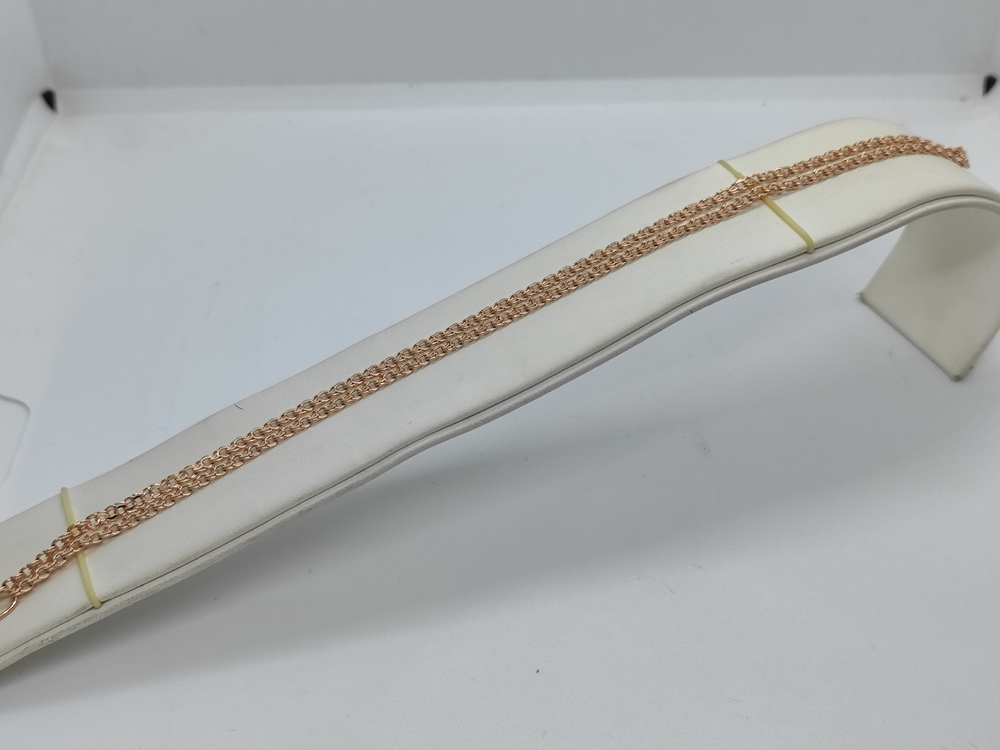 ЦЕПЬ ПУСТОТЕЛАЯ Бисмарк (Au 585)