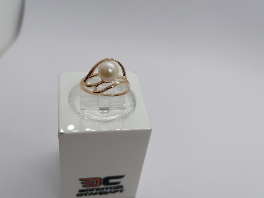 КОЛКМ585 КОЛЬЦО С КАМНЕМ (Au 585)