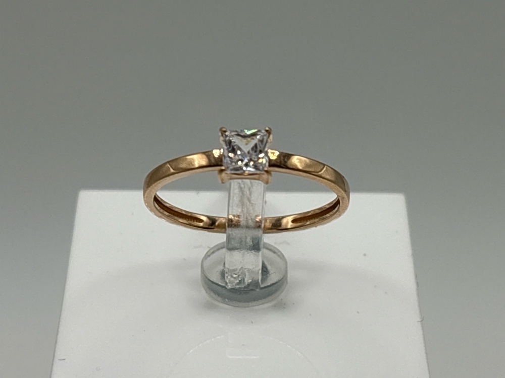 КОЛЬЦО С КАМНЕМ (Au 585)