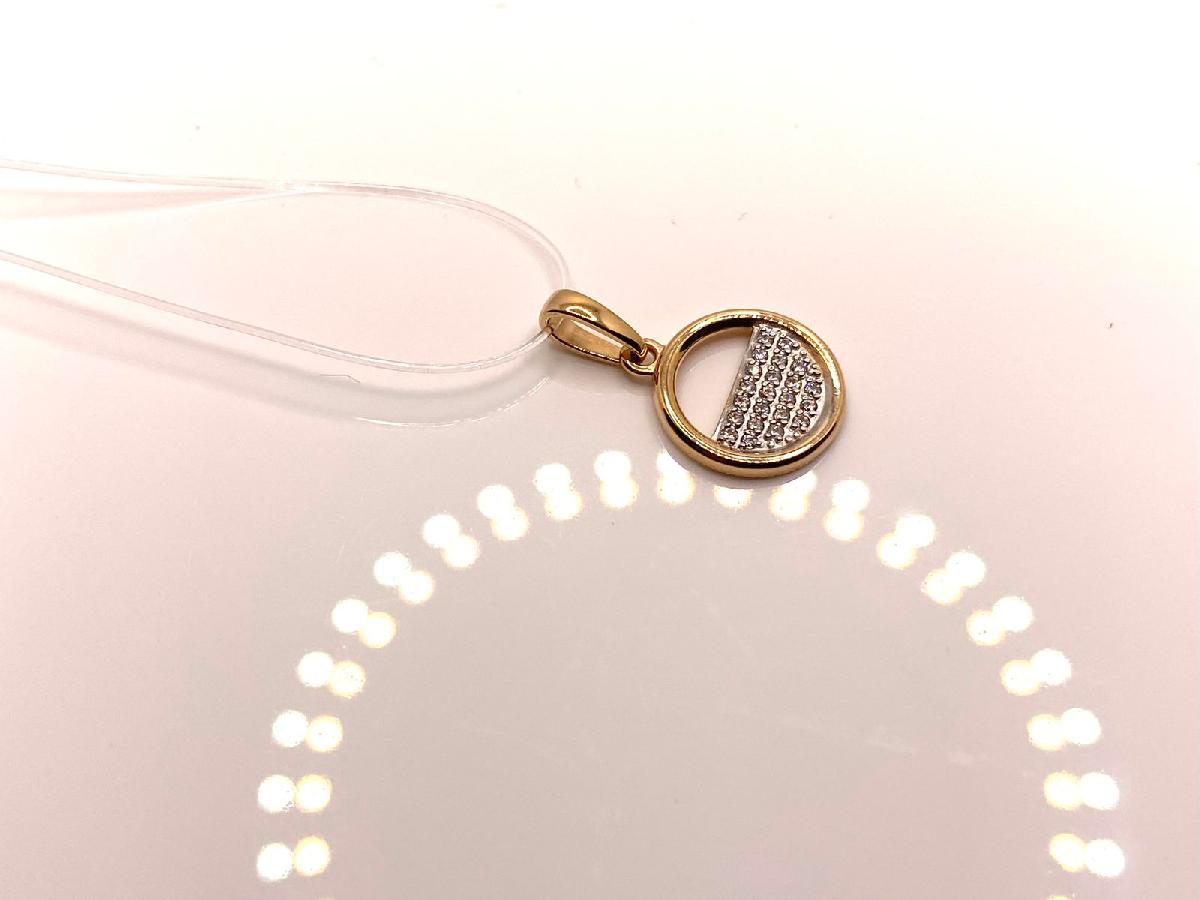 ПОДВЕСКА С КАМНЯМИ (Au 585)