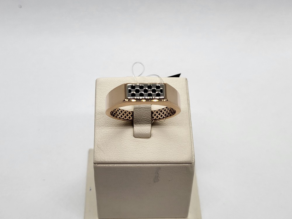 КОЛЬЦО ПЕЧАТКА с камнем (Au 585)