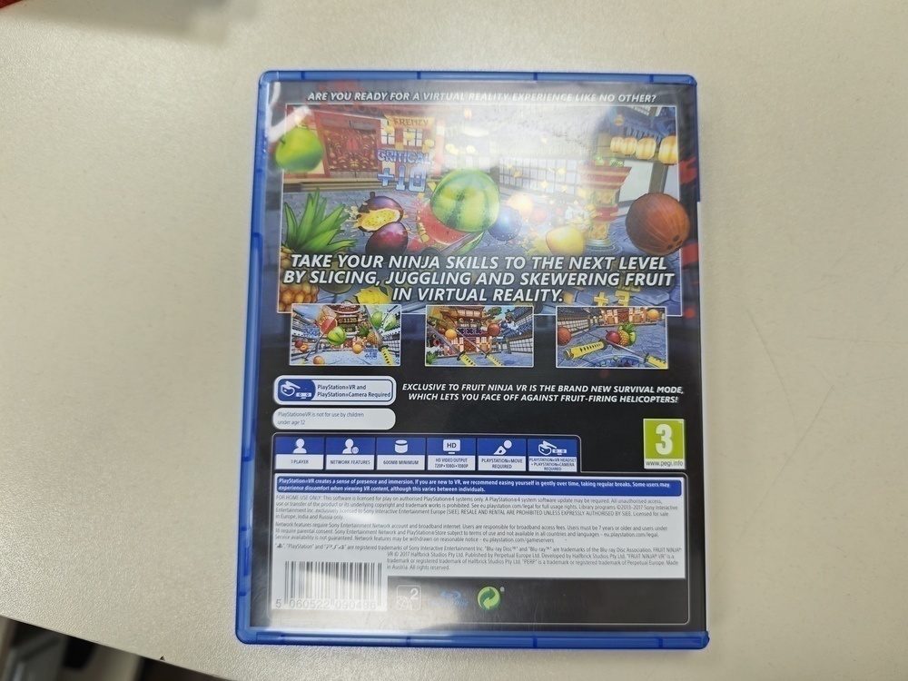 Игра Playstation 4 Fruit Ninja VR