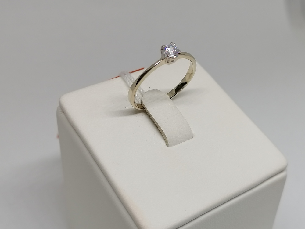 КОЛЬЦО С КАМНЕМ (Au 585)