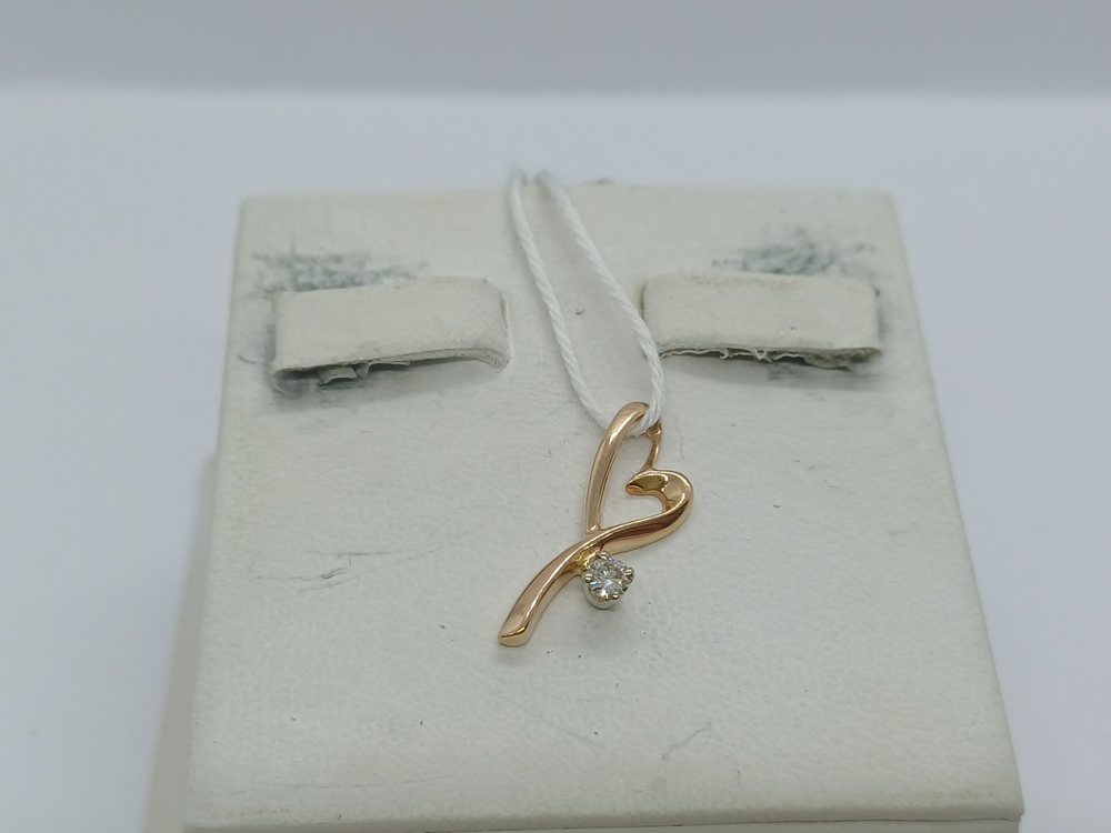 ПОДВЕСКА БРИЛЛИАНТ Au 585