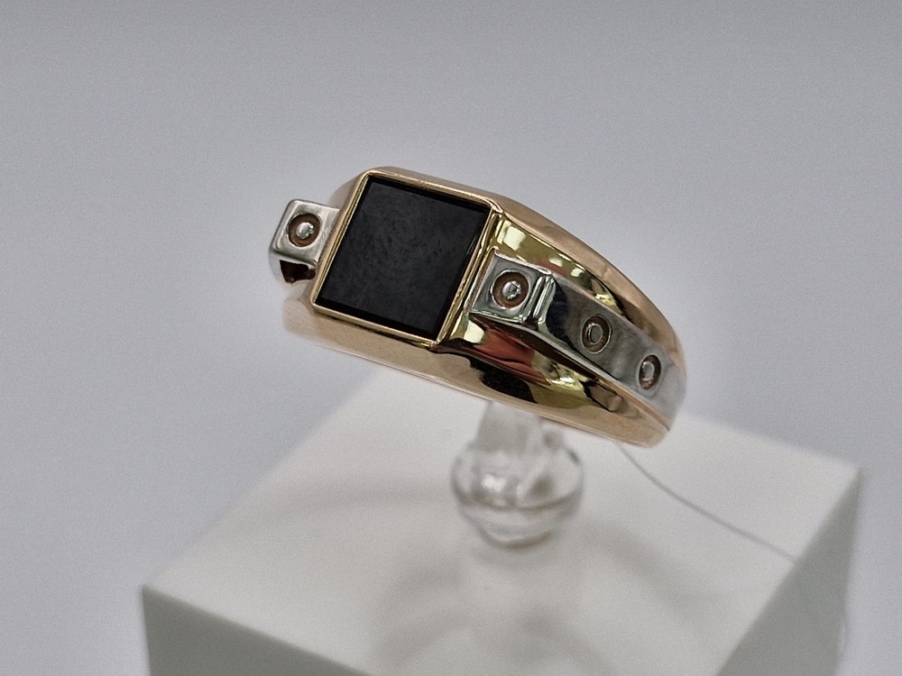 08-540150 КОЛЬЦО ПЕЧАТКА с камнем (Au 585)