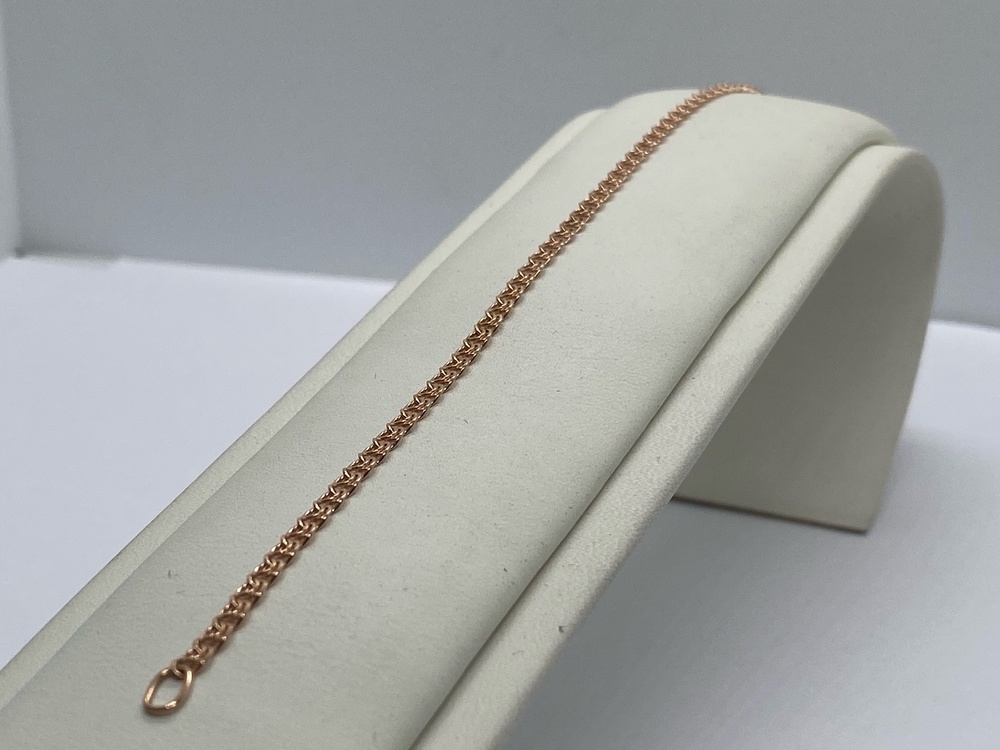 БРАСЛЕТ ПУСТОТЕЛЫЙ Лав Au 585