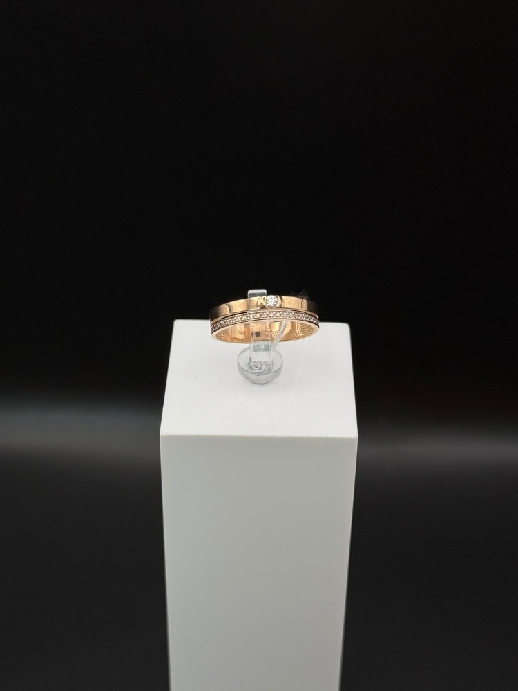 КОЛКМИ585 КОЛЬЦО С КАМНЯМИ (Au 585)