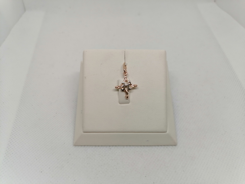 ПОДВЕСКА БУКВА Н Au 585