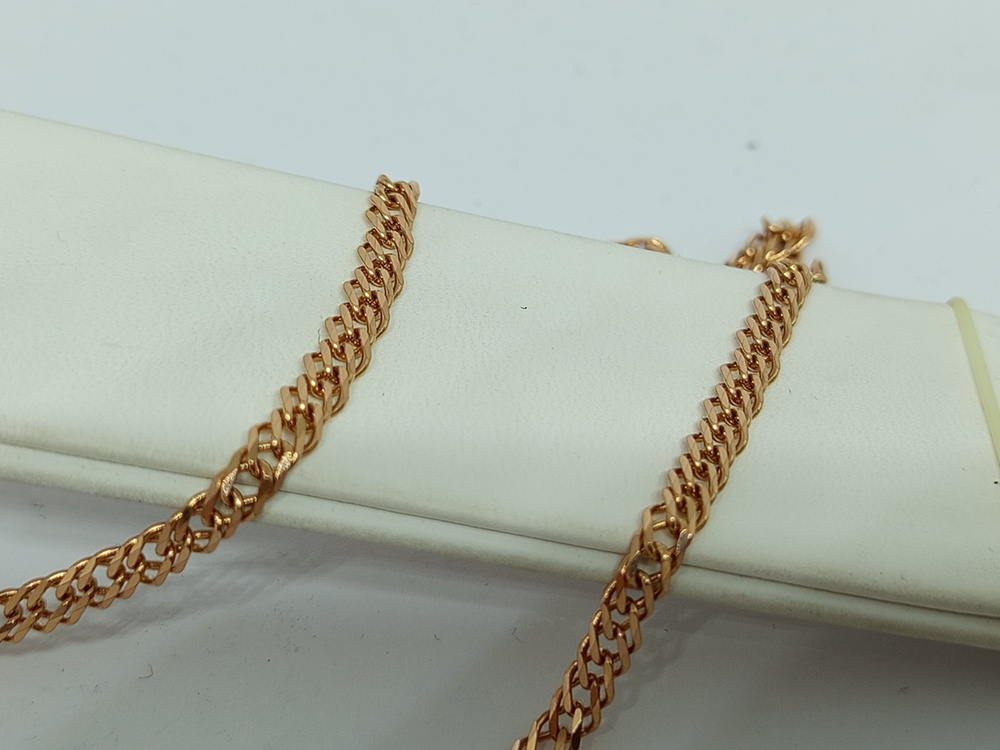 ЦЛР2585 ЦЕПЬ ПОЛНОВЕСНАЯ Ромб двойной (Au 585)