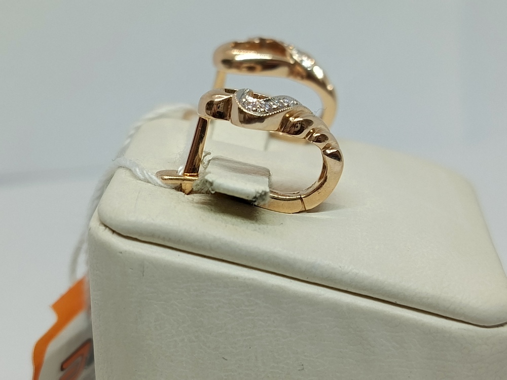 СЕРЬГИ С КАМНЯМИ (Au 585)