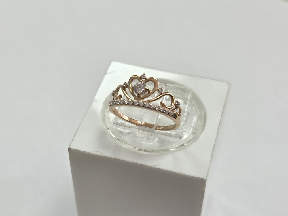 КОЛКМИ585 КОЛЬЦО С КАМНЯМИ (Au 585)