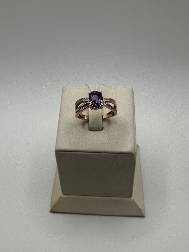 КОЛКМИ585 КОЛЬЦО С КАМНЯМИ (Au 585)