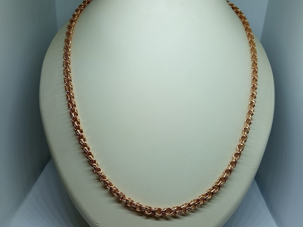 ЦЕПЬ ПОЛНОВЕСНАЯ Бисмарк (Au 585)