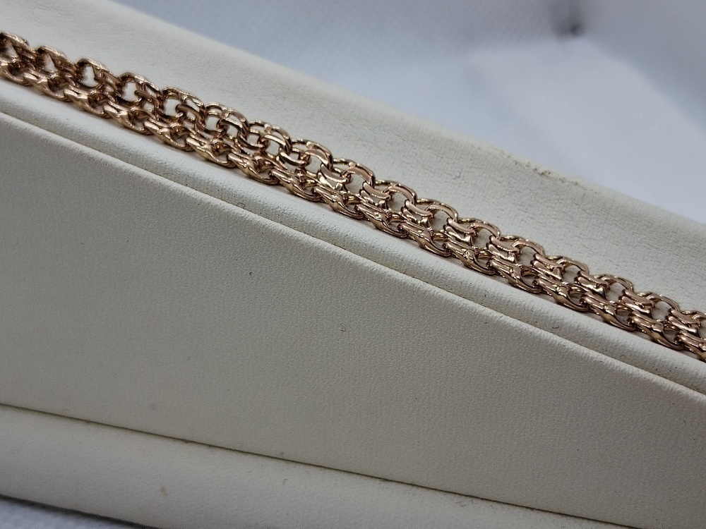 ЦЕПЬ ПОЛНОВЕСНАЯ Бисмарк (Au 585)