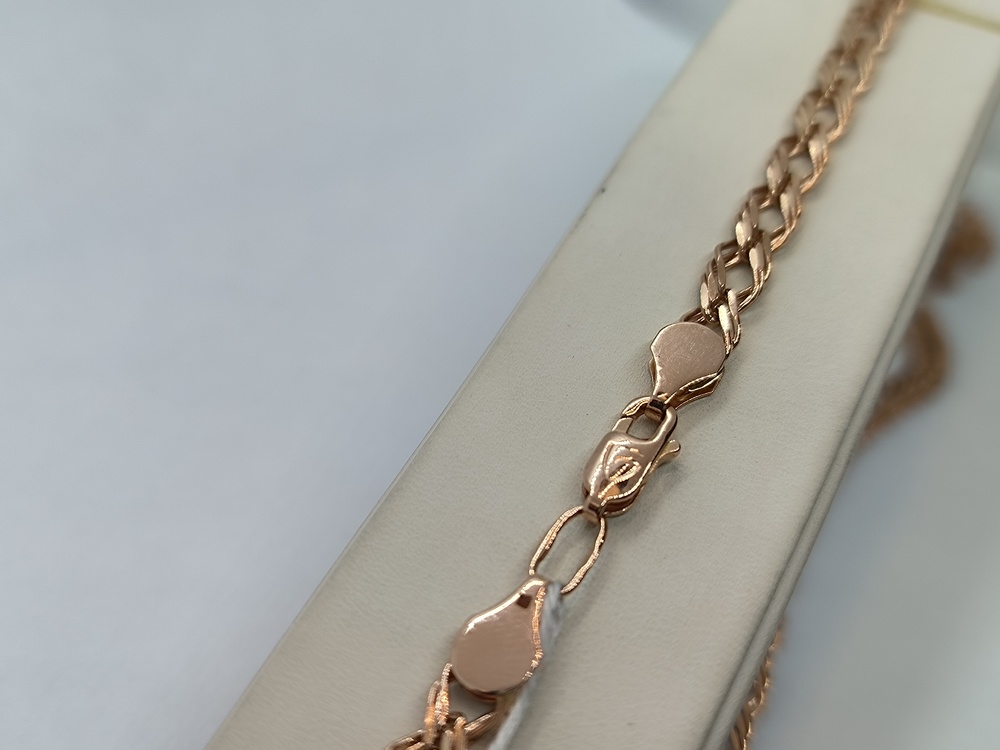 ЦЕПЬ ПОЛНОВЕСНАЯ Ромб тройной (Au 585)