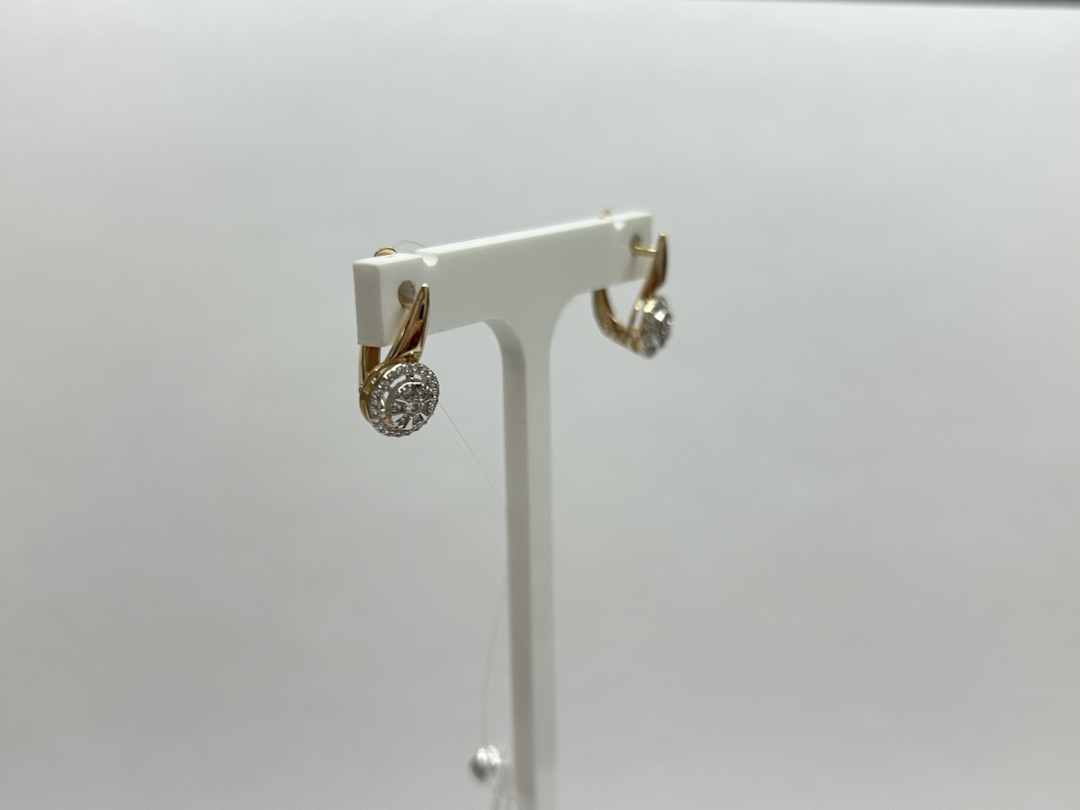 СЕРЬГИ С КАМНЯМИ (Au 585)