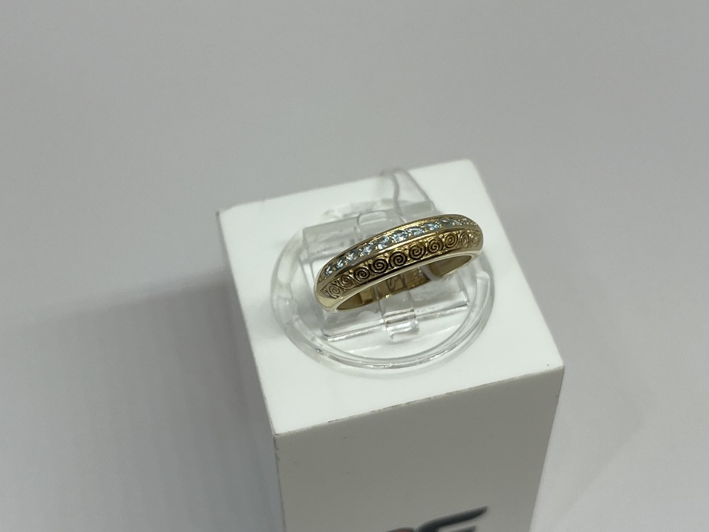 КОЛКМИ585 КОЛЬЦО С КАМНЯМИ (Au 585)