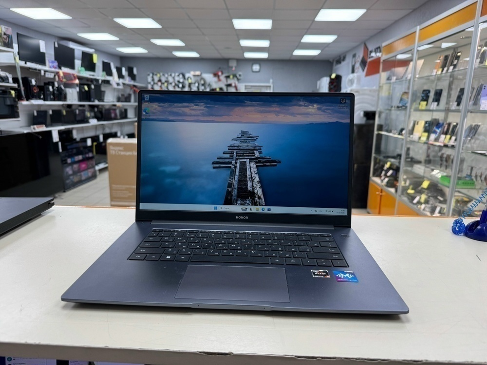 Ноутбук Honor nmh-wdq9hn; Ryzen 5-5500U, AMD Radeon (TM) Graphics, 8 Гб, 512 GB, Нет
