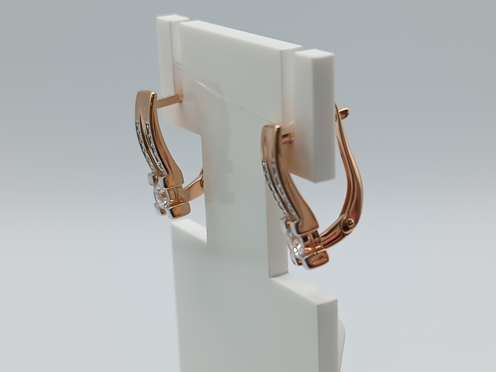 СЕРЬГИ С КАМНЯМИ (Au 585)