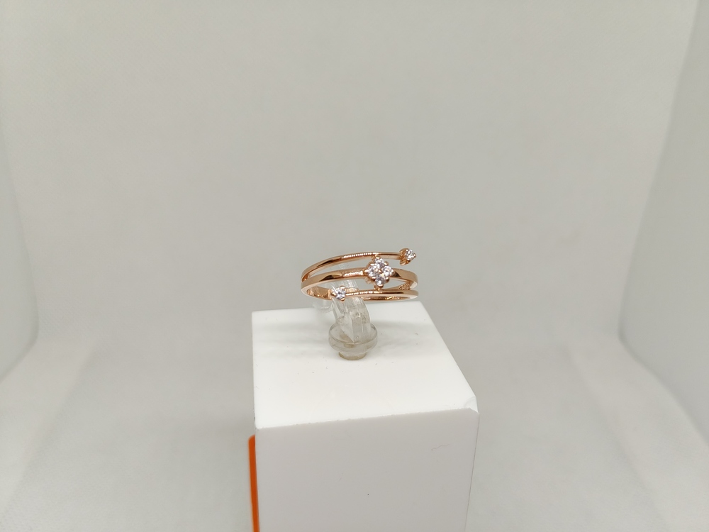 КОЛКМИ585 КОЛЬЦО С КАМНЯМИ (Au 585)