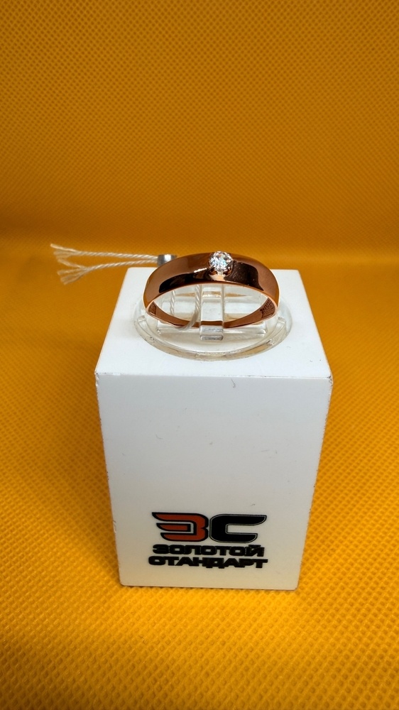 КОЛКМ585 КОЛЬЦО С КАМНЕМ (Au 585)