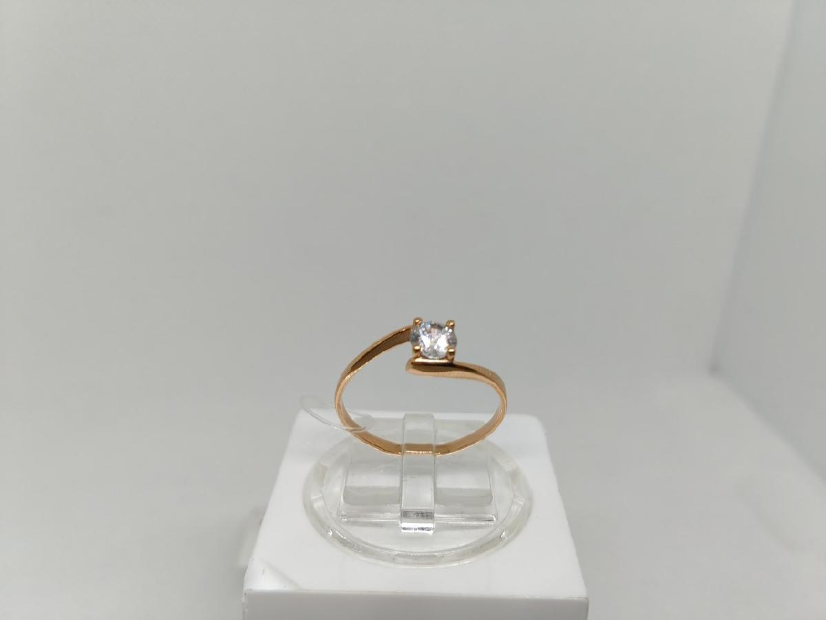 КОЛЬЦО С КАМНЕМ (Au 585)