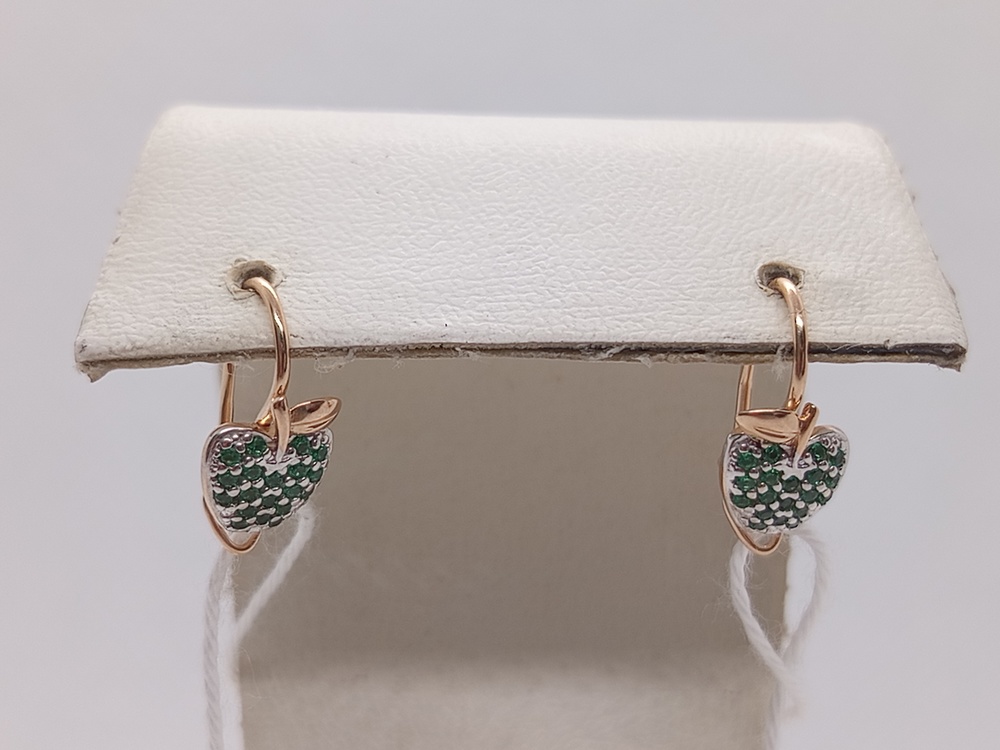 СЕРЬГИ С КАМНЯМИ (Au 585)