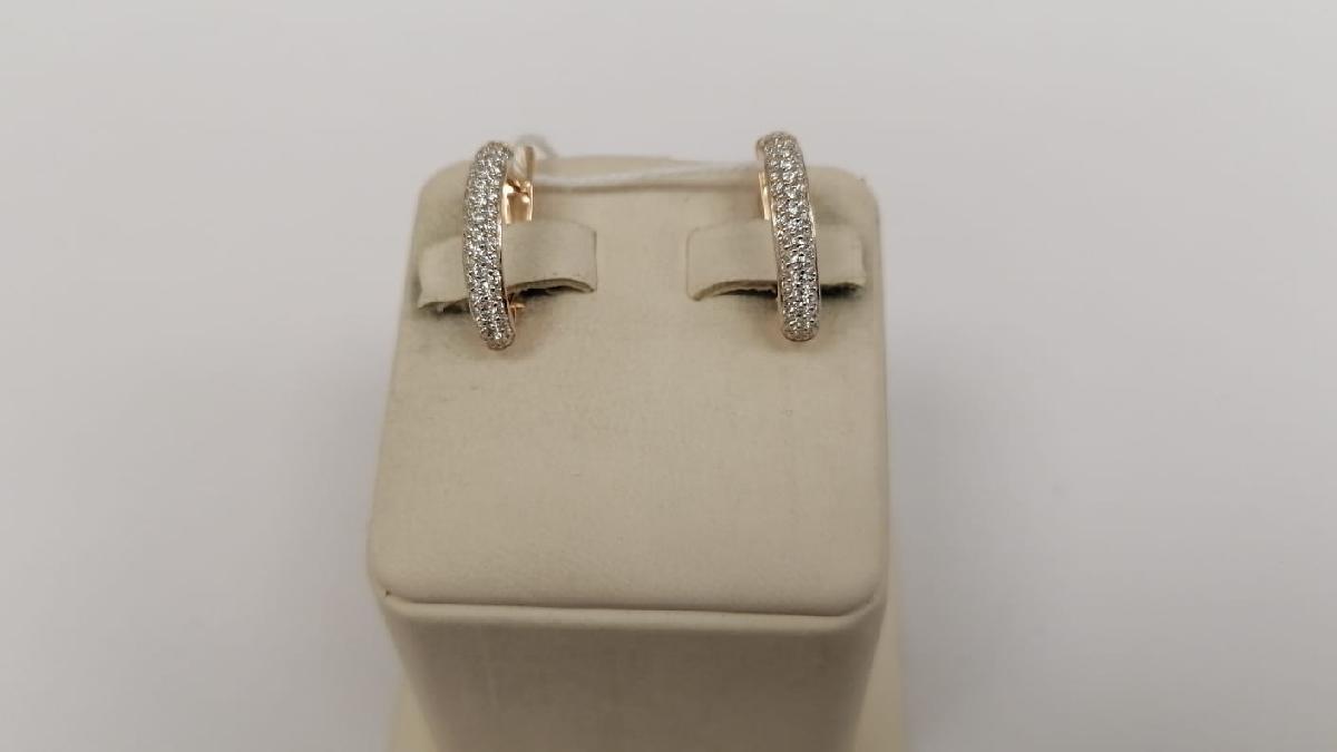 СЕРЬГИ С КАМНЯМИ (Au 585)