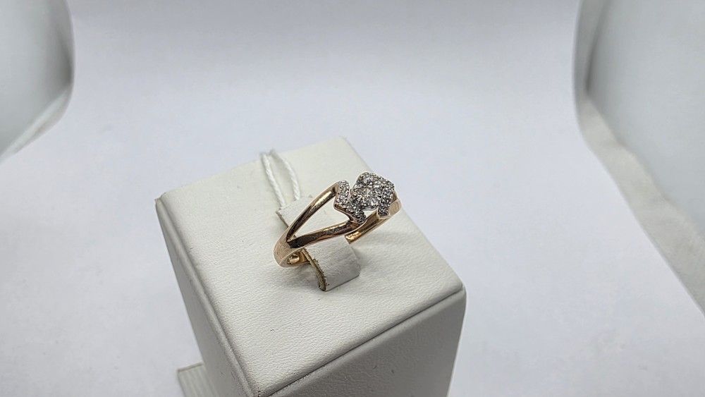 КОЛЬЦО БРИЛЛИАНТ Au 585