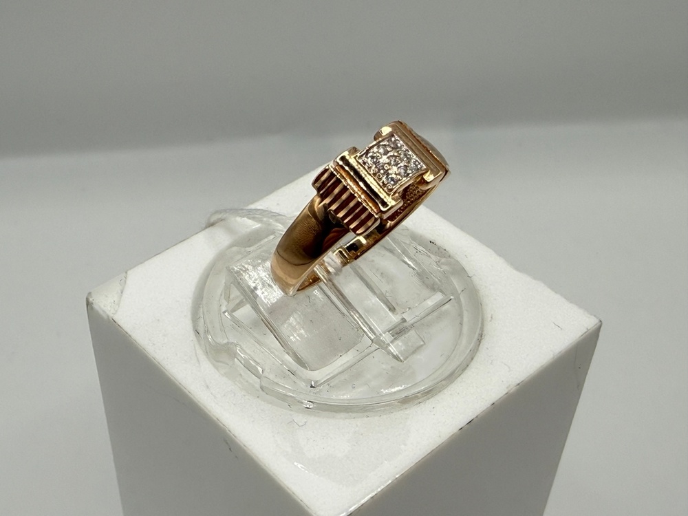 КОЛКМИ585 КОЛЬЦО С КАМНЯМИ (Au 585)