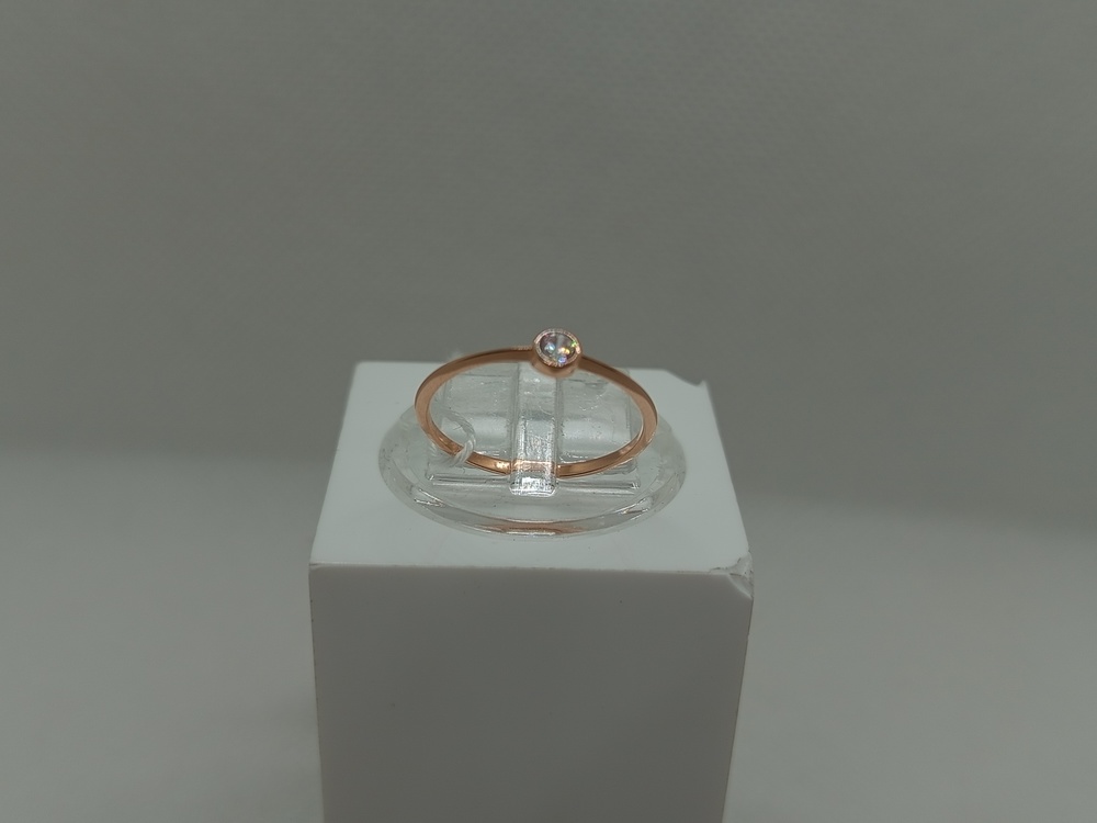 КОЛКМ585 КОЛЬЦО С КАМНЕМ (Au 585)