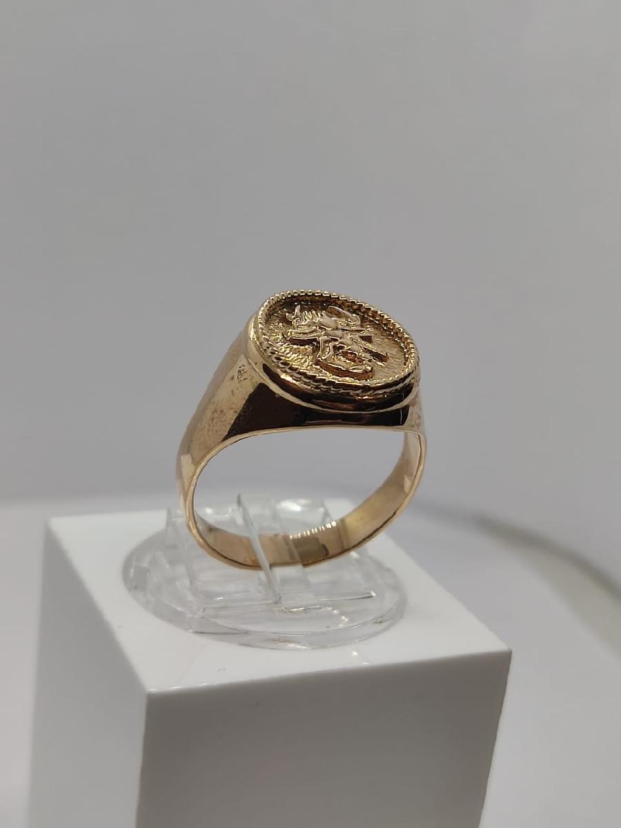 ПЕЧАТКА БЕЗ КАМНЯ (Au 585)