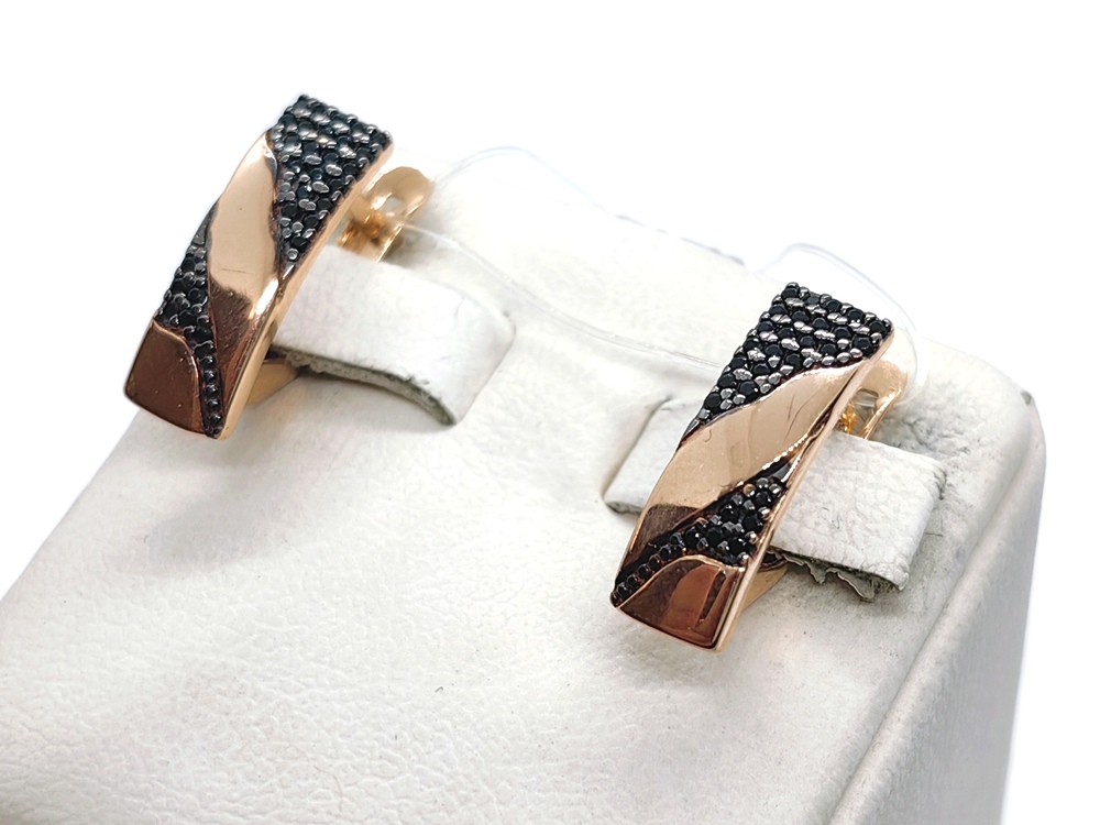 04-52-0798-04 СЕРЬГИ С КАМНЯМИ (Au 585)