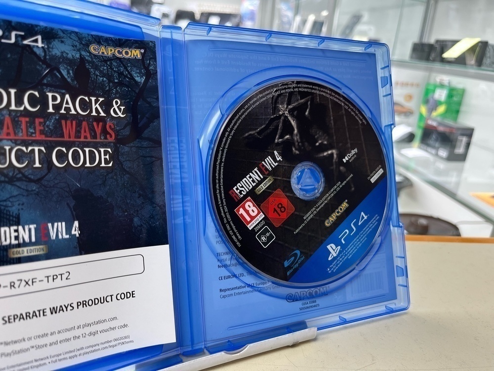 Игра Playstation 4 Resident Evil 4 Gold Edition