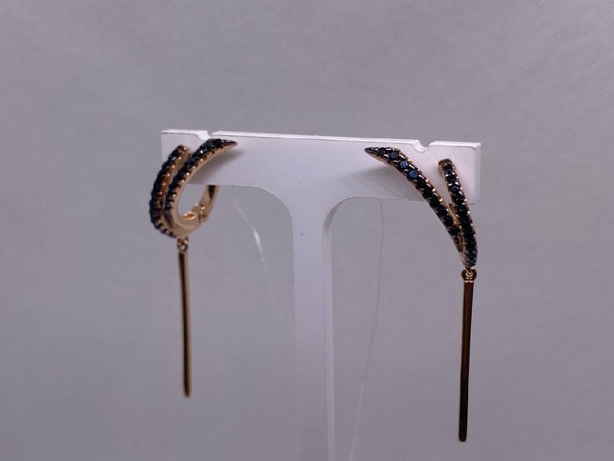 04-62-0426-04 СЕРЬГИ С КАМНЯМИ (Au 585)