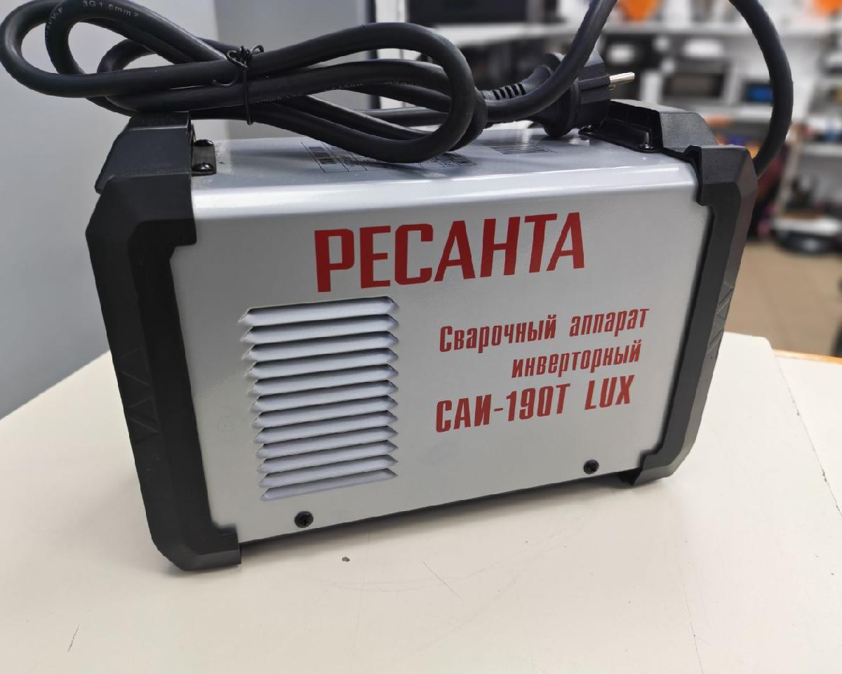 Сварочный аппарат Ресанта САИ-190Т LUX