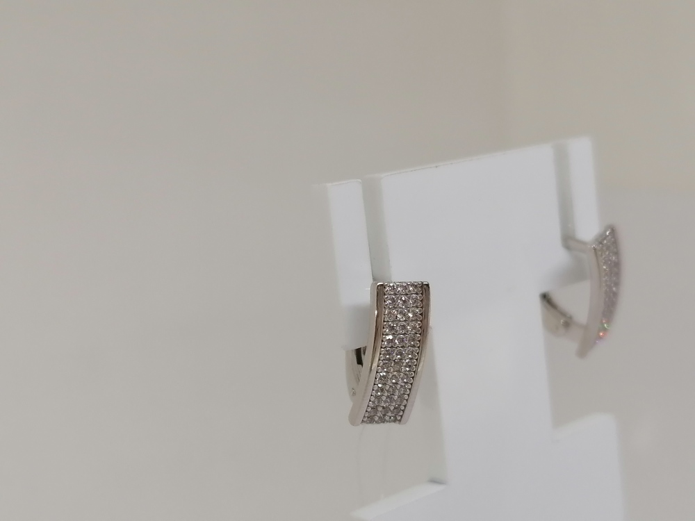 СЕРЬГИ С КАМНЯМИ (Au 585)